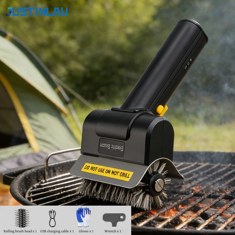 Camping Cooking Device - Электрическая щетка для гриля JUSTINLAU, щетка