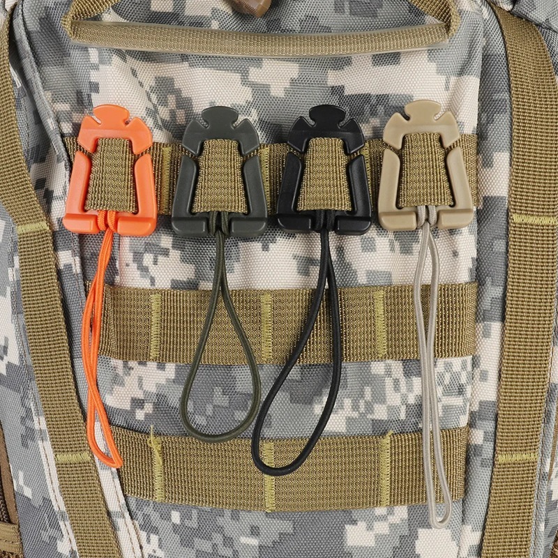 Camping Cooking Hanger - Карабин-зажим для рюкзака, инструмент для выживания,