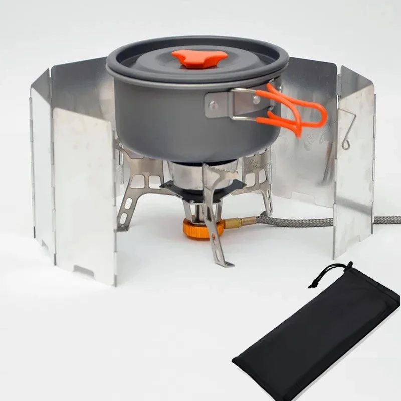 Camping Cooking Windscreen - 8/10 шт. газовая плита в форме