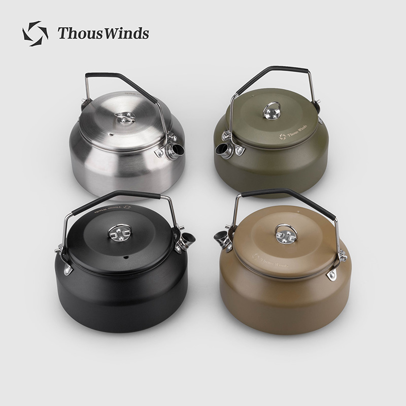 Camping Cooking Pan - Туристический походный чайник Thous Wind, портативная