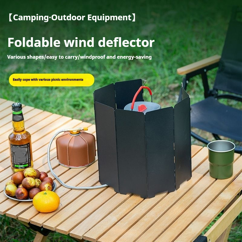 Camping Cooking Windscreen - Ветрозащитный экран для газовой плиты на