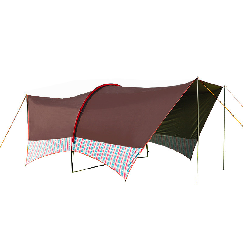 Camping Cooking Awning - Большой многоместный тент с серебряным покрытием