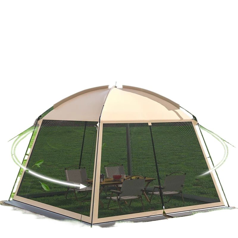 Camping Cooking Awning - Пляжная палатка-пергола из сетчатого материала для