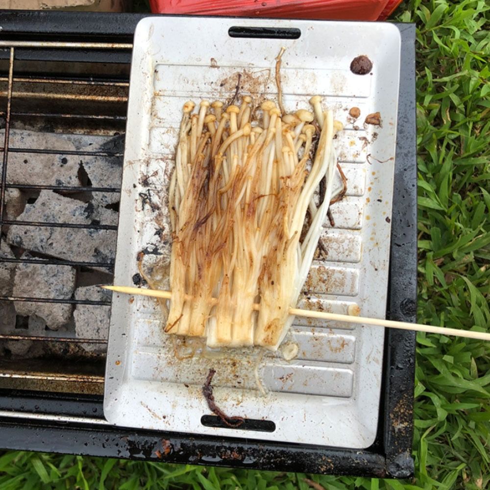 Прочная титановая сковорода-гр – обзор и цена Camping Cooking Pan