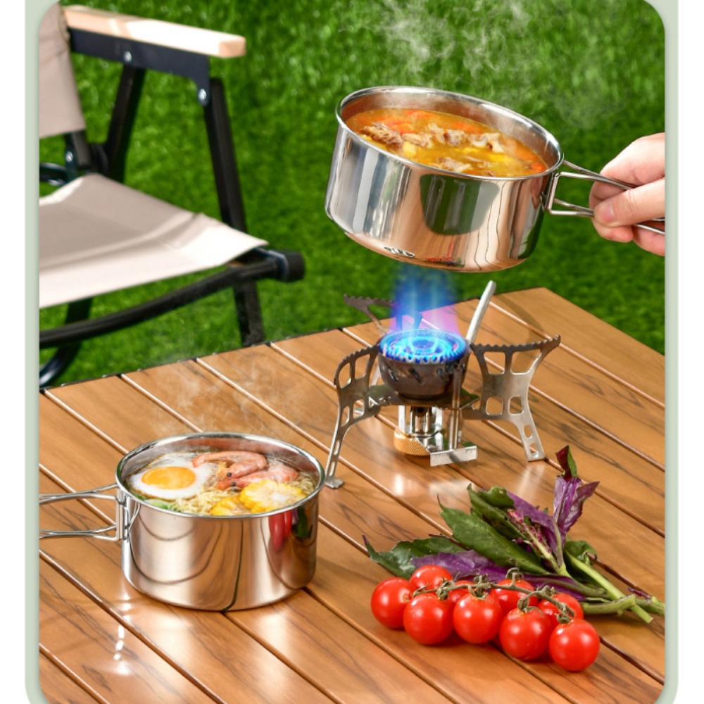 12 шт., набор повара для прикл – обзор и цена Camping Cooking Pots And Pans