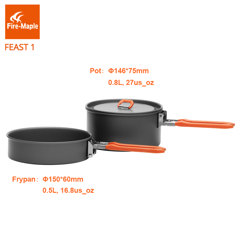 Огонь Клен праздник 1 Открытый – обзор и цена Camping Cooking Pan