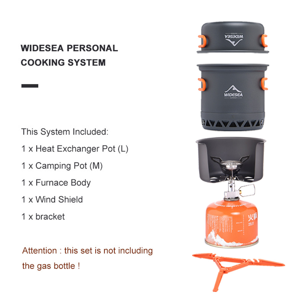 Портативная походная плита Wid – обзор и цена Camping Cooking One Pot