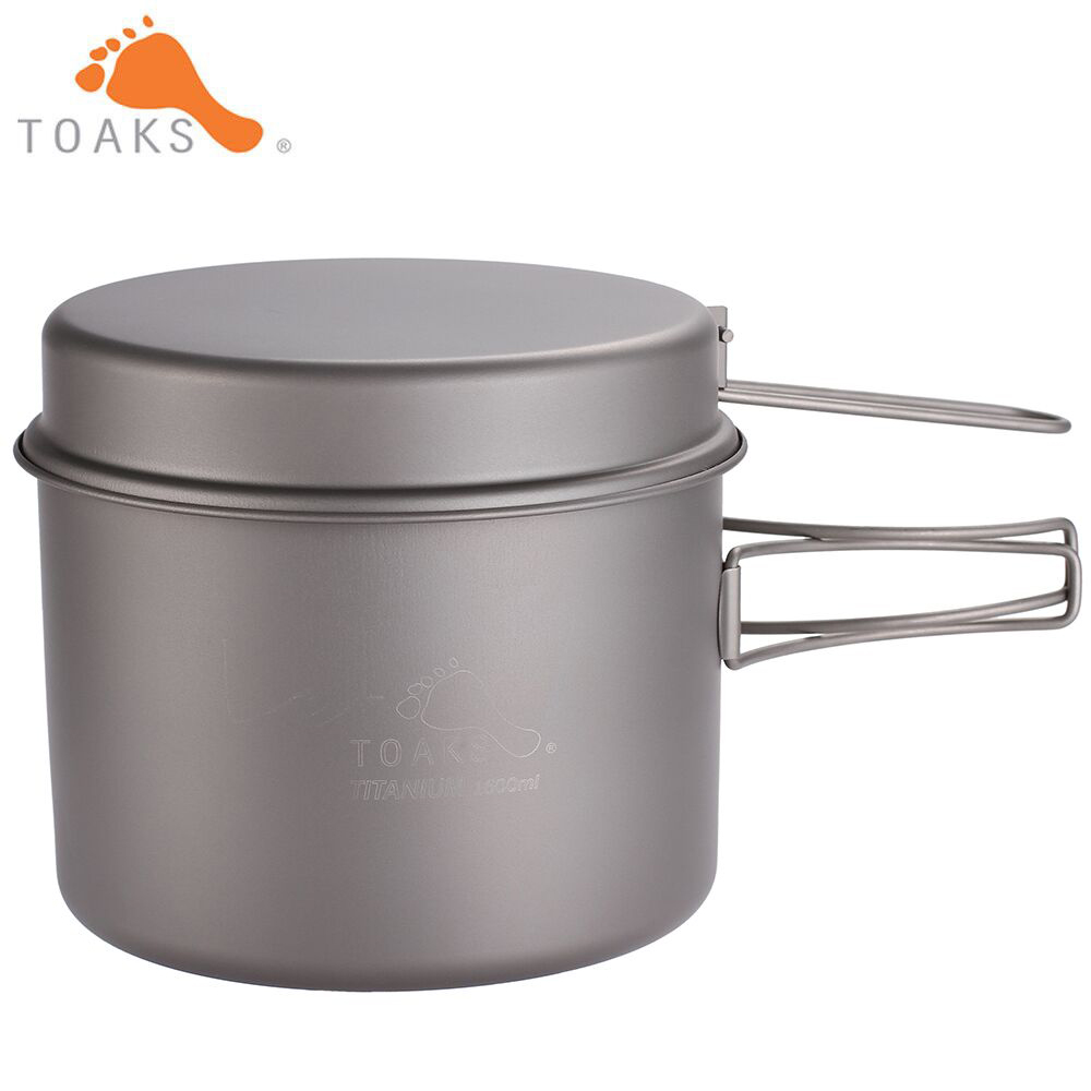 Набор посуды TOAKS, сверхлегка – обзор и цена Camping Cooking Pan
