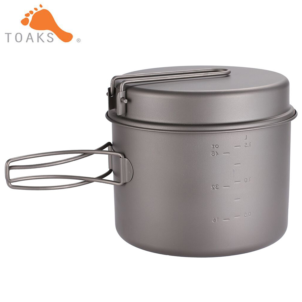 Набор посуды TOAKS, сверхлегка – обзор и цена Camping Cooking Pan