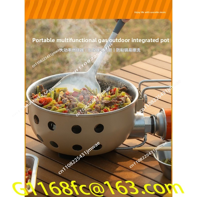 Портативная уличная карточная  – обзор и цена Camping Cooking One Pot