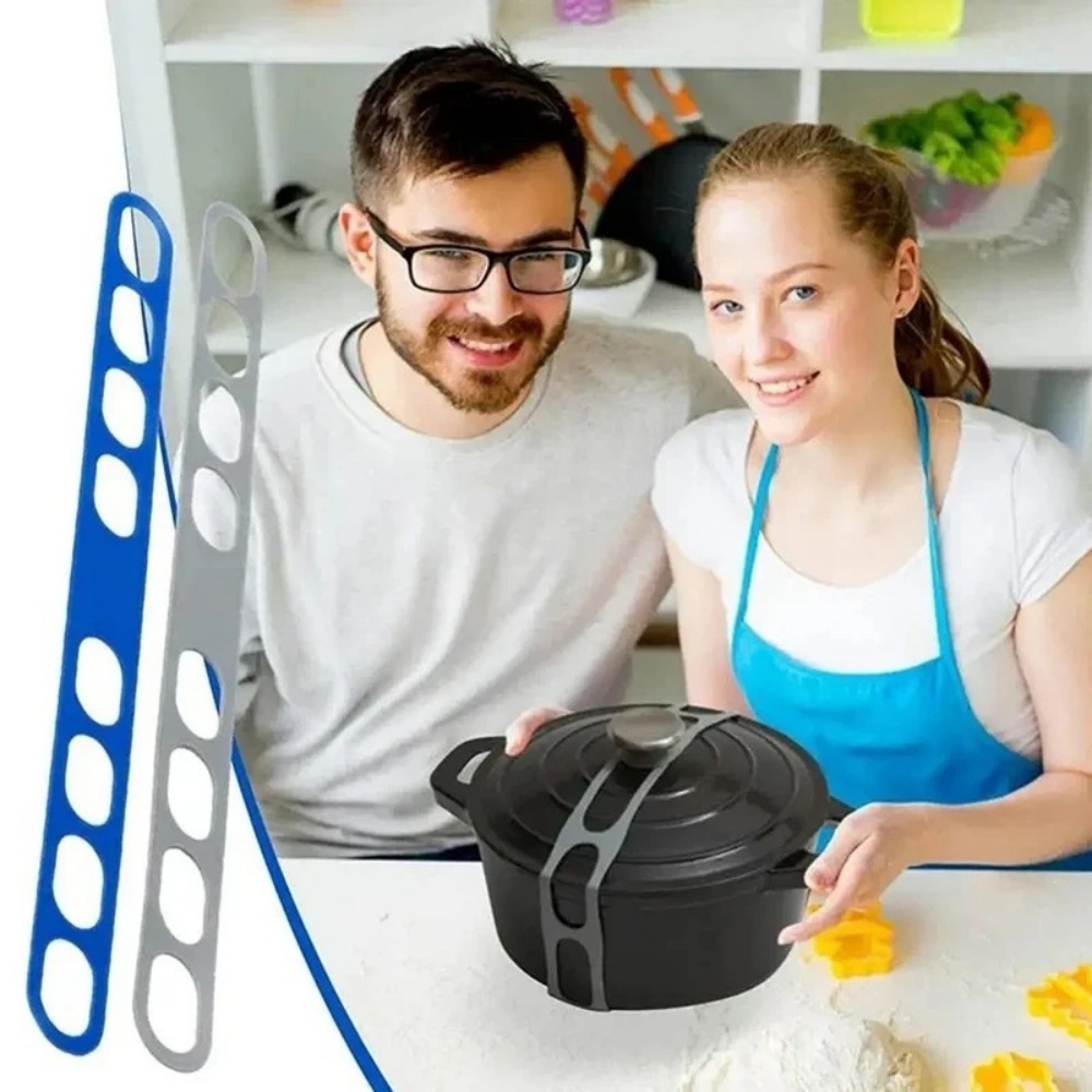 Многоразовый силиконовый эласт – обзор и цена Camping Cooking Pot With Lid