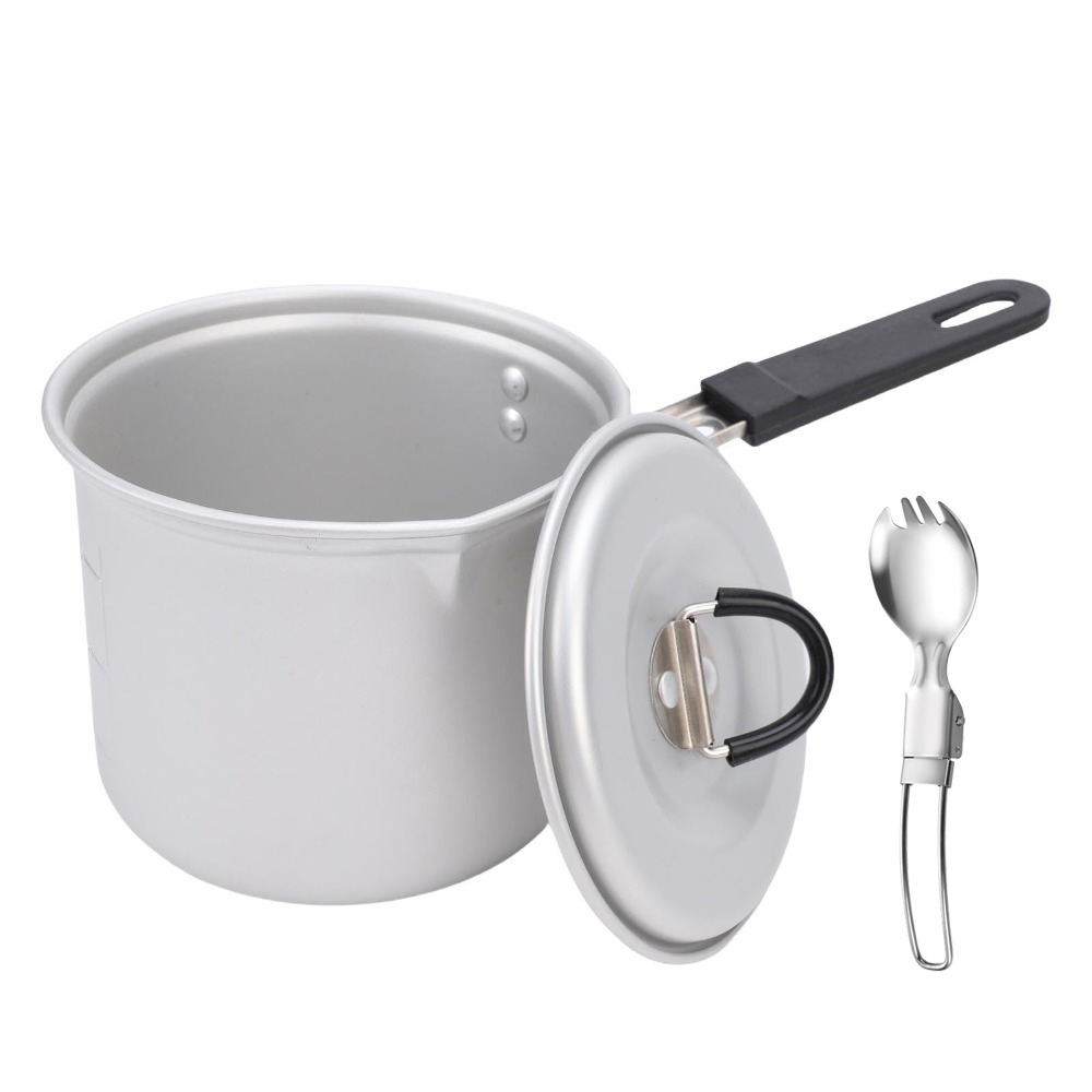 Кемпинговая походная кастрюля, – обзор и цена Camping Cooking Pot With Lid