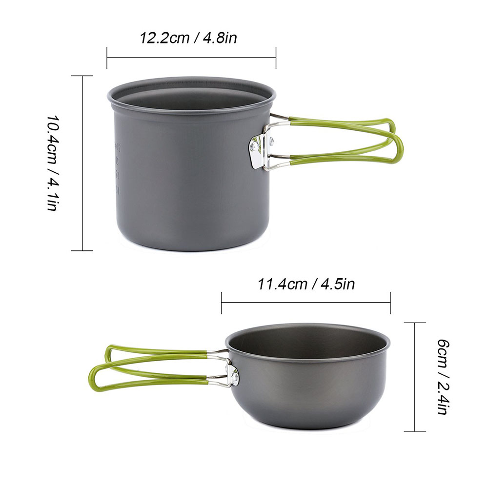 Сверхлегкие походные кастрюли, – обзор и цена Camping Cooking Pots And Pans