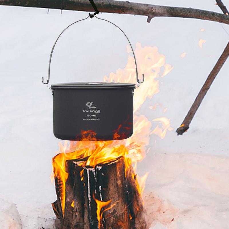 4,5 л подвесной горшок для кем – обзор и цена Camping Cooking One Pot