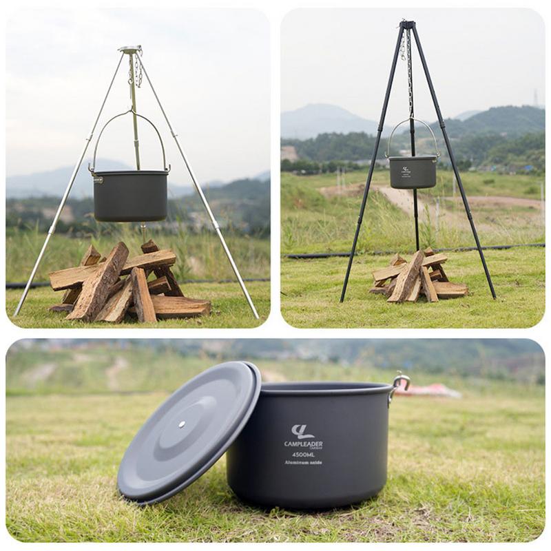 4,5 л подвесной горшок для кем – обзор и цена Camping Cooking One Pot