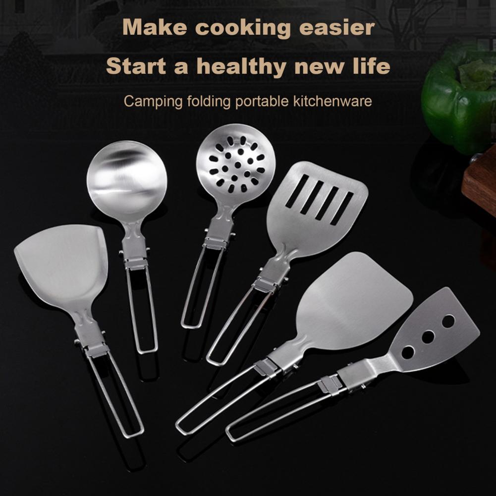 Кухонный инструмент для кемпин – обзор и цена Camping Cooking Set Non Stick