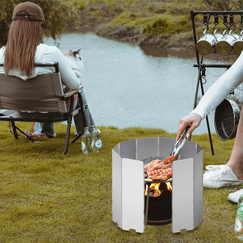 Ветрозащитный экран для газово – обзор и цена Camping Cooking Windscreen