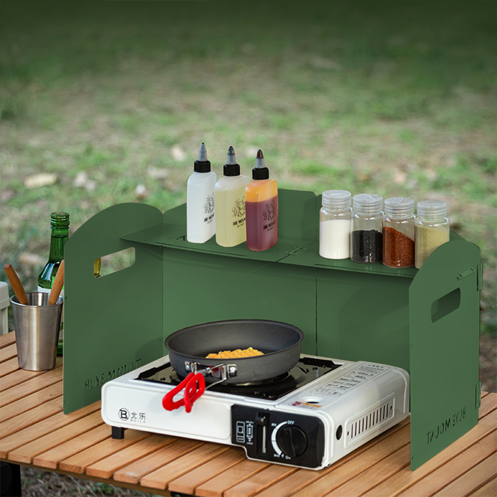 Складная ветрозащитная панель  – обзор и цена Camping Cooking Windscreen