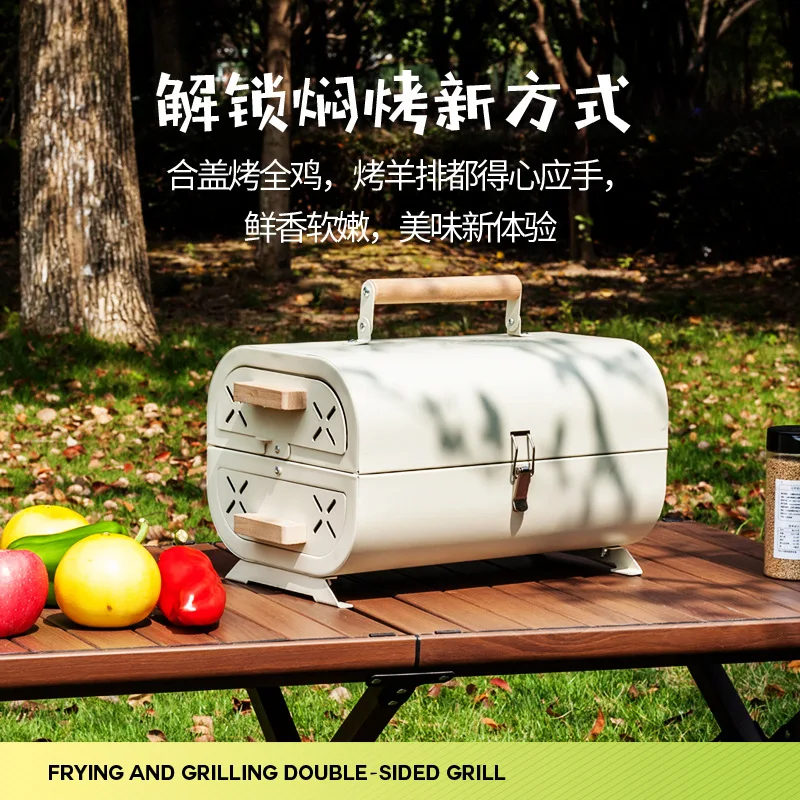 Портативный гриль-барбекю для  – обзор и цена Camping Cooking Kitchen
