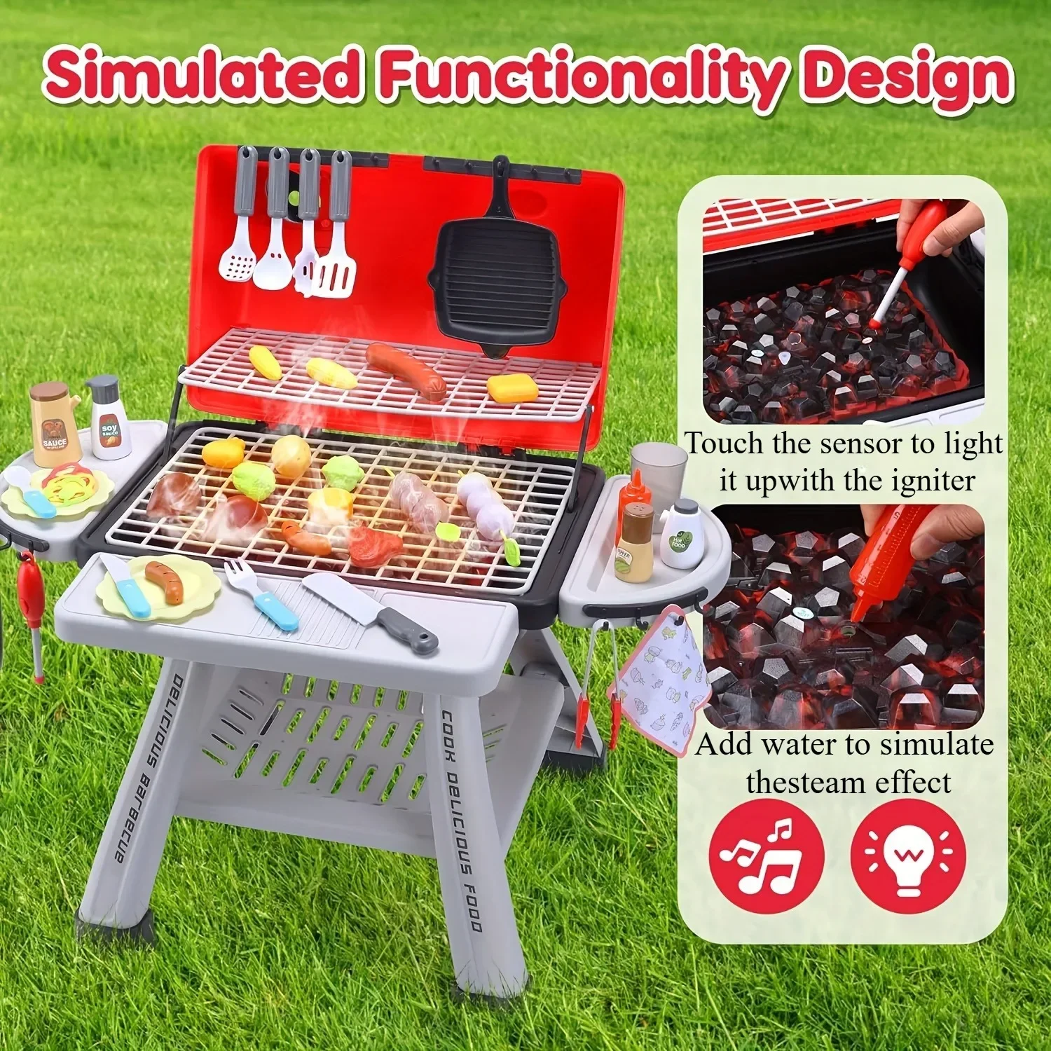 Набор игрушек для гриля для ба – обзор и цена Camping Cooking Gifts