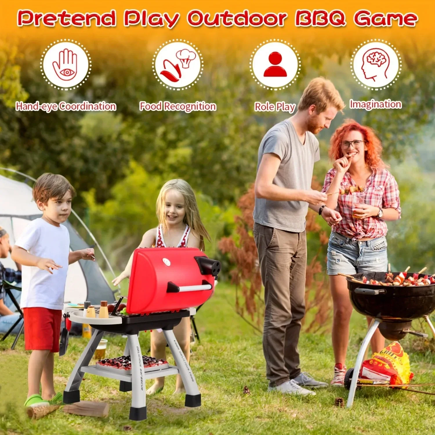 Набор игрушек для гриля для ба – обзор и цена Camping Cooking Gifts