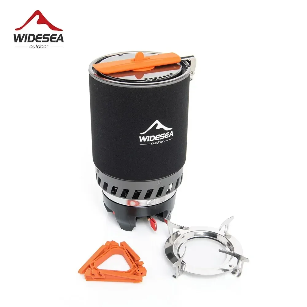 Widesea горелка для плиты, тур – обзор и цена Camping Cooking One Pot