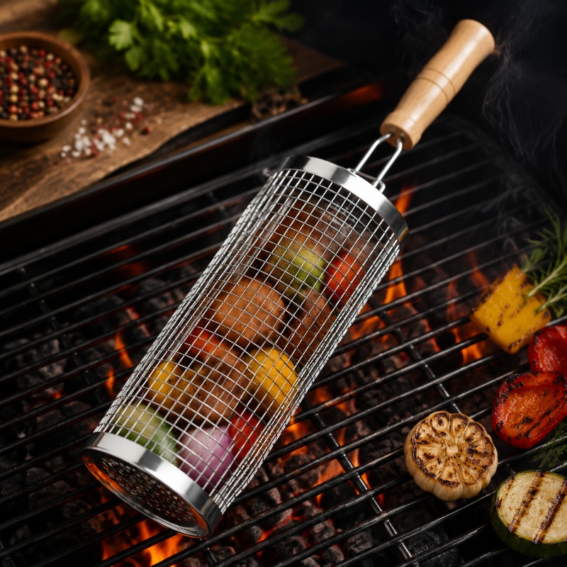 Набор круглых корзин для гриля – обзор и цена Camping Cooking Device