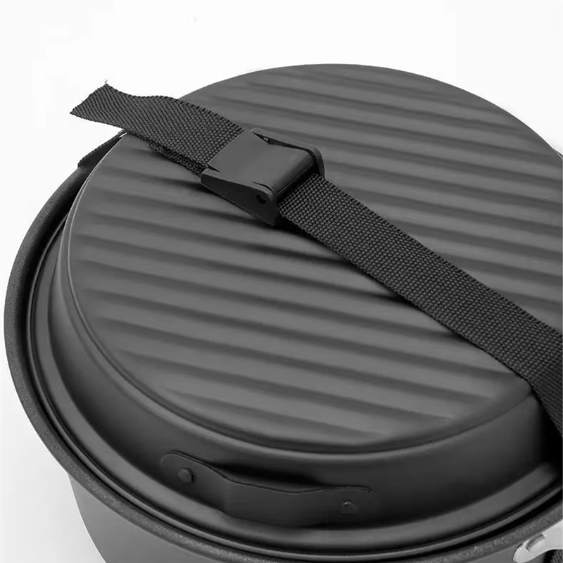 ABJO-5-комплект антипригарной  – обзор и цена Camping Cooking Set Non Stick