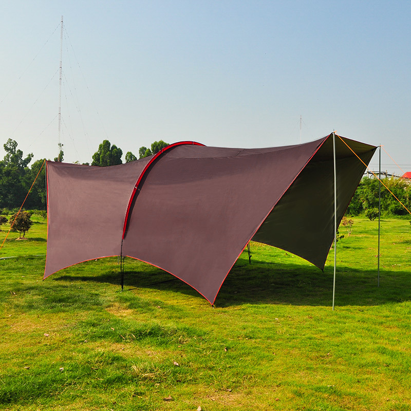 Большой многоместный тент с се – обзор и цена Camping Cooking Awning