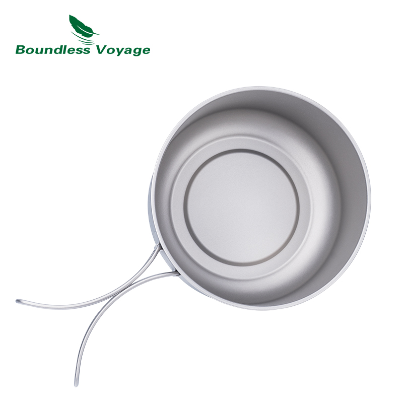 Титановая походная кастрюля Bo – обзор и цена Camping Cooking Pan