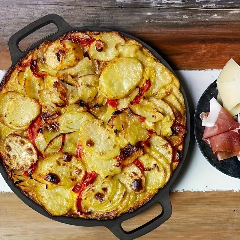 1 шт. чугунная уличная сковоро – обзор и цена Camping Cooking Pan