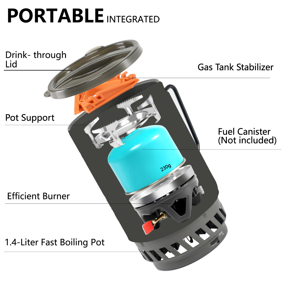 APG Портативная система пригот – обзор и цена Camping Cooking One Pot