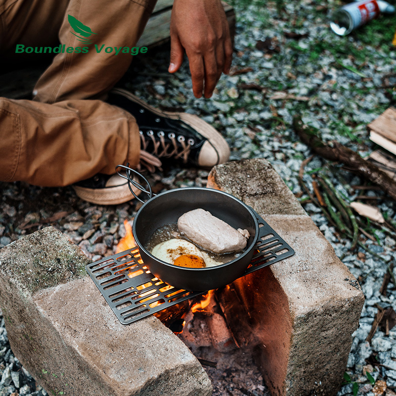 Boundeless Voyage уличный Кемп – обзор и цена Camping Cooking Pan