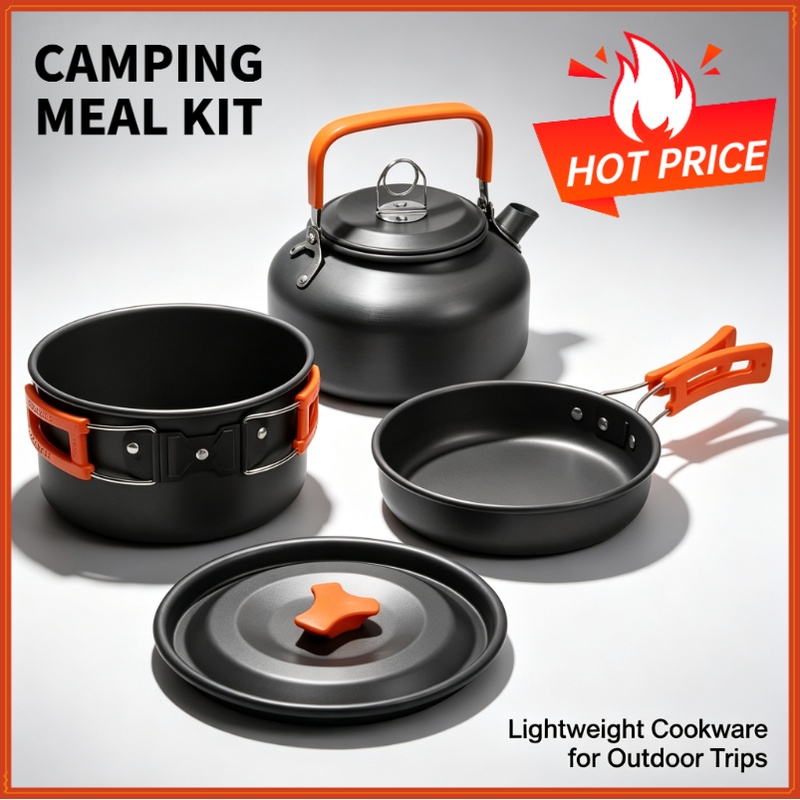 Набор для кемпинга: походная п – обзор и цена Camping Cooking Pots And Pans