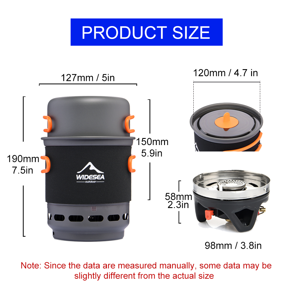 Система приготовления пищи для – обзор и цена Camping Cooking One Pot